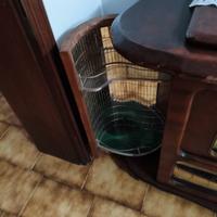 Radio Mobile antico con valvole e giradischi 