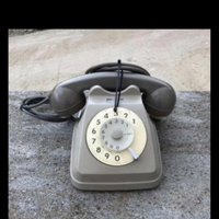 Telefono a disco italtel vintage