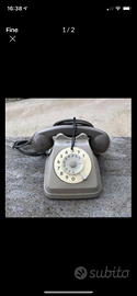 Telefono a disco italtel vintage