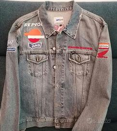 Giacca Jeans GAS x Honda Repsol Racing Vintage Y2K