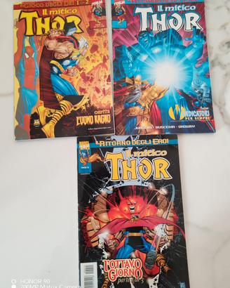 lotto 3 fumetti Il mitico Thor