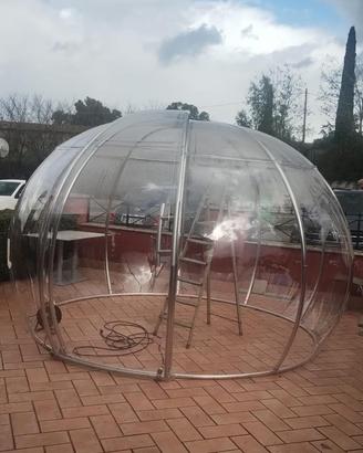 Pergola sfera da esterno solaris
