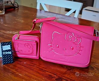Borsa +Portafoglio OBag OPocket Orig. Hello Kitty