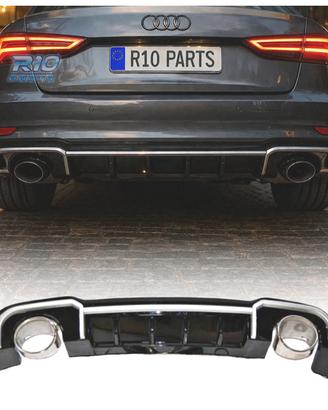 DIFFUSORE AUDI A3 SEDAN SLINE 17-20 LOOK RS3 + TER