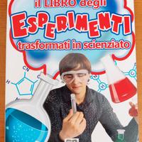 libro degli esperimenti, trasformati in scienziat