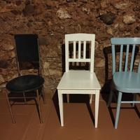 Sedie anni 80 diverse tipologie 