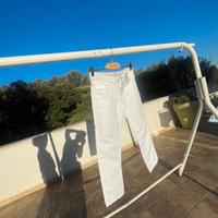 pantaloni jeans bianchi armani