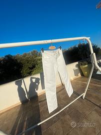 pantaloni jeans bianchi armani