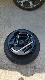 kit ruotino di scorta fiat con accessori 