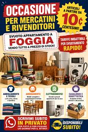 STOCK PER MERCATINI O RIVENDITORI