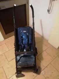 Passeggino Chicco completo di telo pioggia