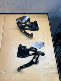 Pedane regolabili valter moto titanium BMW S1000RR