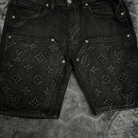 pantaloncini louis vuitton neri