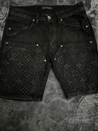 pantaloncini louis vuitton neri
