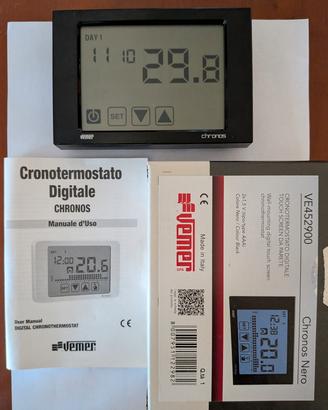 cronotermostato digitale Vemer