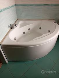 vasca idromassaggio 135x135cm acrilico bianco 