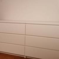 Cassettiere IKEA malm bianche