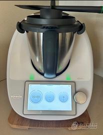 Bimby TM6 come nuovo con base scorrevole in legno