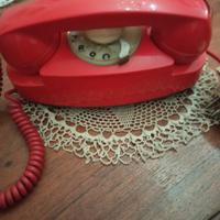 telefono vintage rosso