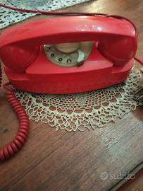 telefono vintage rosso