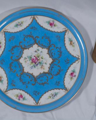 Set 2 Piatti Torta Vintage con Paletta Anni 50