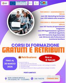 Corsi GOL gratuiti e retribuiti