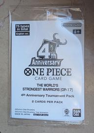 One Piece Card 4th Anniversary OP17