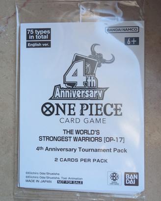 One Piece Card 4th Anniversary OP17