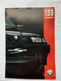 Alfa 155 silverstone depliant originale
