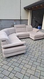 Divano Modulare Angolare Componibile 6 Posti