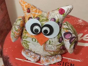 Gufetto in stoffa, mis. 20x20 cm