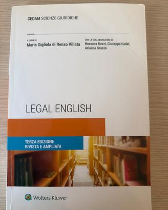 Legal English, CEDAM scienze giuridiche