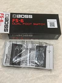 Boss FS-6 Dual Foot Switch Nuovo