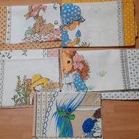 Set strofinacci vintage puro cotone made in Italy