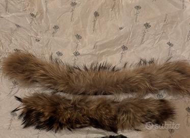 Lotti colli stola in vera pelliccia foderati