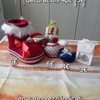 Decorazioni Natalizie 9pz