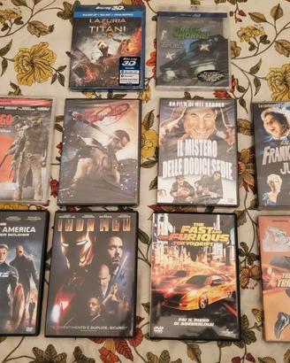 Lotto di 10 film - 2 Blu Ray e 8 DVD alcuni nuovi