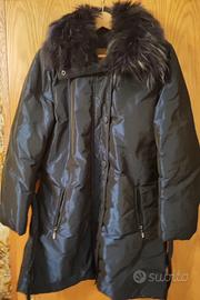 Piumino blu da donna  taglia 44 STOCK