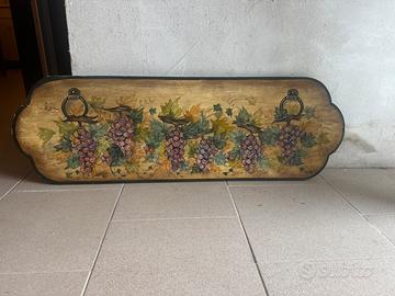 Pannello decorativo in legno massello