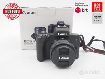 Canon EOS M50 Mark II + EF-M 15-45 F3.5-6.3 IS STM