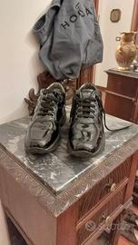 Sneakers donna Hogan Interactive vernice nera 37.5