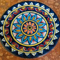 Piatto ornamentale Vietri vintage Avallone