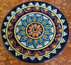 Piatto ornamentale Vietri vintage Avallone