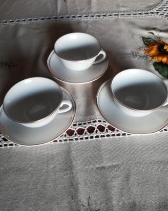 Tazze in ceramica della Società Ceramica Laveno