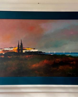 Veduta marina - dipinto a olio 70x50