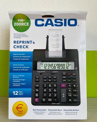 Calcolatrice scrivente Casio HR-200RCE