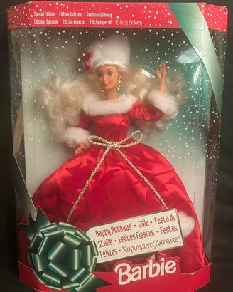 Barbie Happy Holiday 1994 Gran Gala Rossa RARA