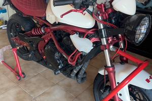 CAFE RACER special su base Kawasaki er-6n - UNICA