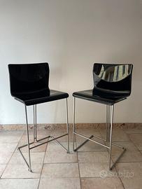 Coppia sgabelli design Dada Mesero anni 60