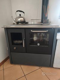 termocucina a legna de Manincor EK90 con forno 